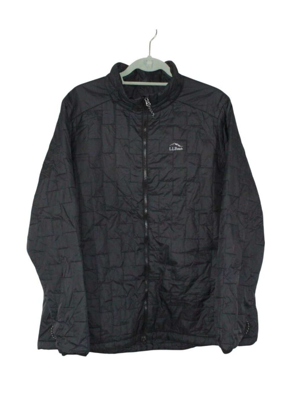 LL Bean Men's Primaloft Liner Jacket Black Lightweight Quilted Insulated XXXL